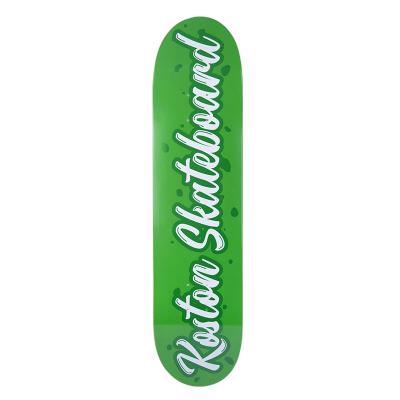 China Adult KOSTON Canadian Maple 8.0 Inch Professional Wooden Skateboard Deck for sale