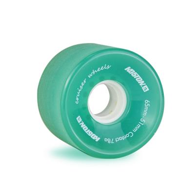 China Youth Custom Logo KOSTON 75A-85A 65mm crusing Longboard Wheels for sale