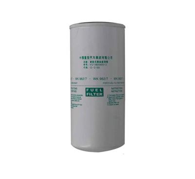 China Diesel fuel installation fuel filter WK962/7 sinotruck howo parts vg1560080012 for sale