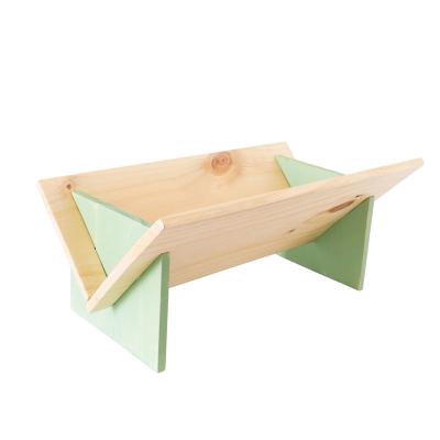 China Shelf decoration kindergarten ice cream shop children's room minimalist creative simple wooden table personalized storage rack for sale