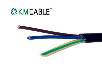 China Elektro 6 Kernkabel, 0.5mm de Zwarte Flexibele Kabel van Draadpvc Te koop