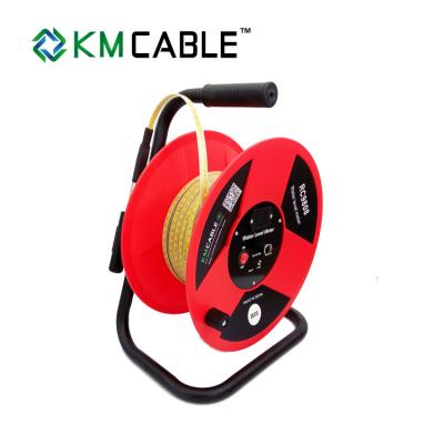 China Red High Accuracy Water Level Meter Tape For Measuring Borehole Drilling Depth for sale