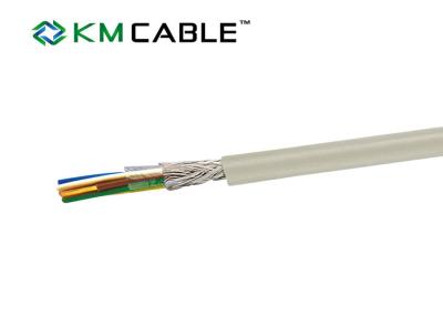 China el cable eléctrico de corriente alterna flexible 500V/protegió el alambre eléctrico con el papel de aluminio en venta