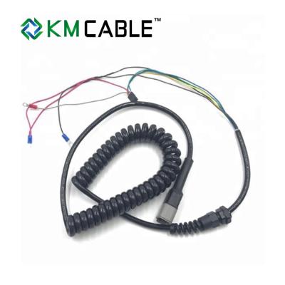 China Hydraulic Scissor Lift Joystick Cable 1 - 26 Cores M12 5 Pin End Parts for sale