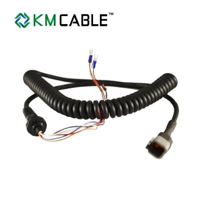 China Beschermde Elektro Spiraalvormige Flexibele Kabel Gerolde Uitbreiding Gen 5 Rolkoord 144065 de Draad van de Controledoos Te koop