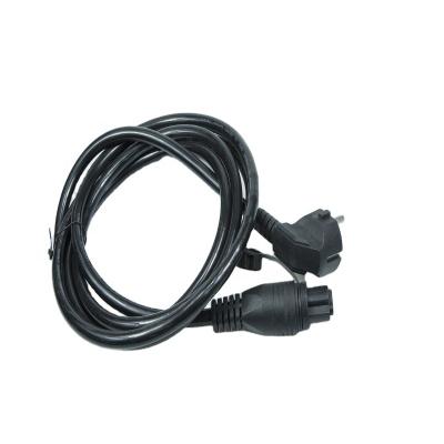 China Home Appliance H07BQ-F CE Approved Cold-resistant 3G1.5MM2 Electrical: Cable 2 Pin Power Cord Black White Used At Nordic Car Engine Power On for sale