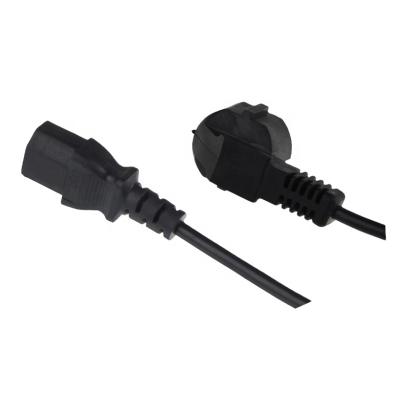 China American standard electric home appliance 3 plug genuine ac swivel c13 power cord for hair flat iron for sale