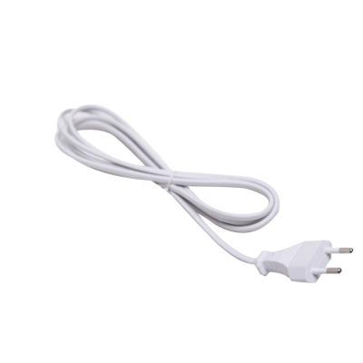 China Home Appliance Europe Approved 2 Pin 240v AC 19 Electric Power Cord Eu 2*1with Low Price for sale