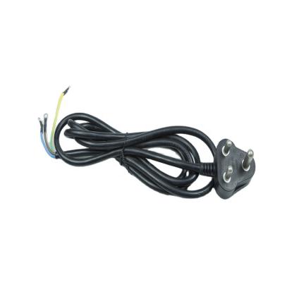 China High Quality South African SABS Approved Home Appliance Large D19 16A Electric Power Cord Connected Plug In Type Cable Extension Wall for sale