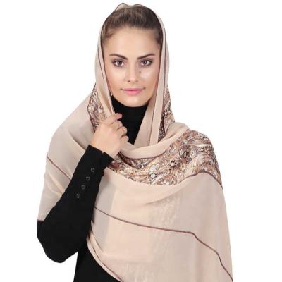 China High Quality Chiffon Women Chiffon Head Scarf Hijabs Under Scarf Chiffon Head Scarf for sale