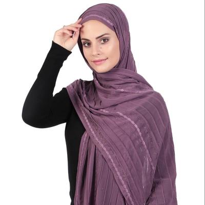 China Muslim Chiffon Hijab Women Scarf Hijab Wrap Print Shawls Headband Hijabs Scarves Muslim Scarf for sale