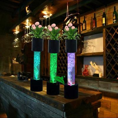 China Sensory Event LED Water Bubble Light Column Kids Birthday Party Decoration for sale