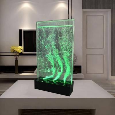 China (Other) mini adjustable swirl waterfall led light water bubble wall bedroom furniture sets for sale