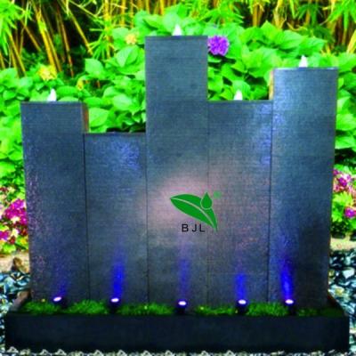 China Waterfall Minimalist Garden Fountain Granite Outdoor Decoration for sale