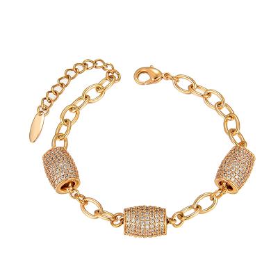 China Vintage New Arrivals Personalized Bracelet 18K Gold Jewelry xuping Interesting Design 2022 Bracelet for sale