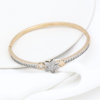 China Stylish And Generous Bracelet Star Copper Environmental Protection Set Diamond Fashion Jewelry Bracelet For Women for sale