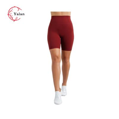 China OEM Breathable Good Quality Service Supply Wholesale Gym Sports Fitness Yoga Shorts Women for sale