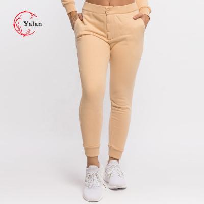 China Custom Womens Waist Vintage Anti-Wrinkle Slimming Top Jogger Sweat Pants And Fashionable Trousers for sale