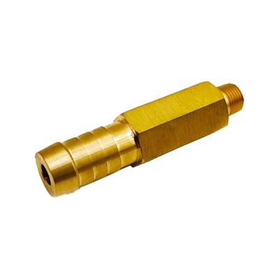 China Nonferrous Metal Aluminum Alloy Processing Plant CNC Brass Gong Processing Thermostat Adjustment Brass Accessories for sale