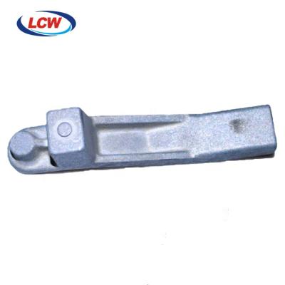 China Non-ferrous metal aluminum alloy hot forging processing plant, door handle forgings, red punch processing for sale