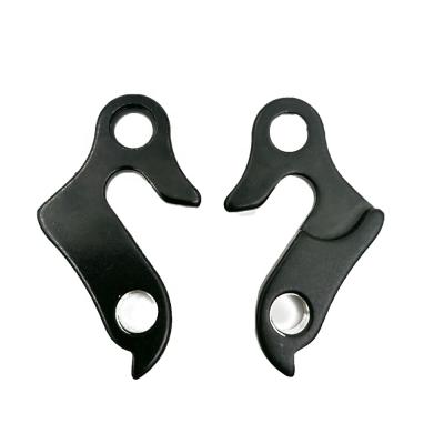 China Nonferrous Metal Hardware Accessories Forging Processing Bicycle Tail Hook Lifting Support CNC Processing + Oxidation Customization for sale