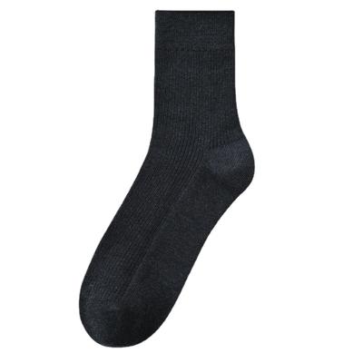 China Wholesale QUICK DRY Men's Cotton Knitted Solid Color Breathable Low Cut Sports Socks Casual Suit Sock for sale