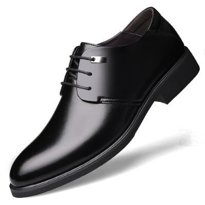 China Other Male Flats Luxury Breathable Rubber Formal Elegant Shoes Leather Oxford Business Office Wedding Homme Men's Shoes for sale