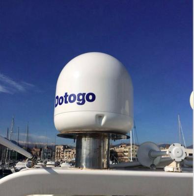 China Marine Portable Satellite TV Antenna for Boat Supplied by Dotogo M45 for sale