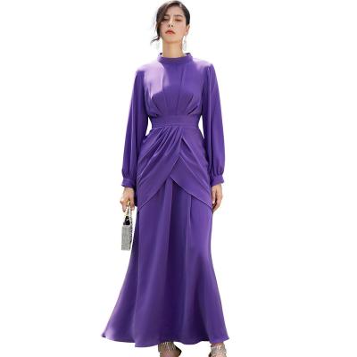 China Wholesale Price Breathable Simple Modest Muslim Women's Islamic Evening Dress for sale