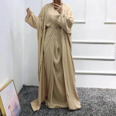 China Anti-Wrinkle Islamic Muslim Abaya Dresses Wholesale Online Buying Muslim Women Clothing Suits for sale