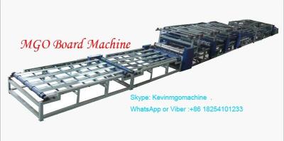 China Steel Stucture Magnesium Oxide Board Production Line with Board Thickness Control for sale