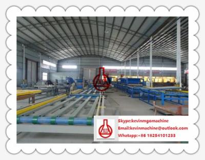 China MGO Wall Panel Making Machine , Industrial Full Automatic Sandwich Panel Machinery for sale