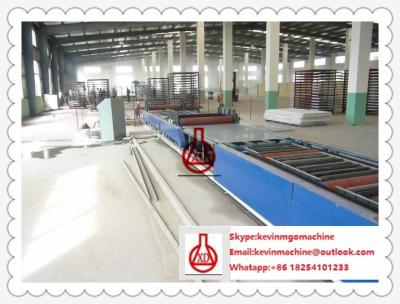 China Fireproof Magnesium Oxide Board / Sandwich Panel Making Machine 23KW Total power for sale