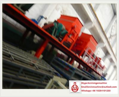 China Construction Material Mgo Board Production Wall Panel Equipment with 2500 Sheets Capacity for sale