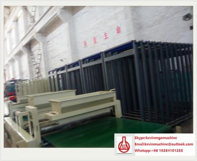 China Construction Material Making Machinery , Semi Automatic Mgo Board Production Line for sale