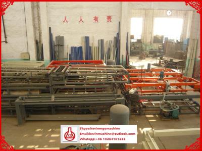 China PLC Control System Corrugated Roll Forming Machine for Mgo / Fiber Glass Mesh Raw Material for sale