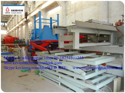 China Fully Automatic Mgo Board Equipment For Mgo / Mgcl / Fiber Glass Mesh Raw Material for sale