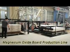 Automatic Magnesium Oxide Board Production Line 1500 Sheets High Capacity