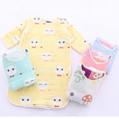 China OEM Breathable Hot Selling ODM Printed Custom Toddler Kids Sleep Cotton Baby Sleeping Bag for sale