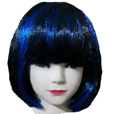 China Cheap Colorful Synthetic Lead Wig 2020good Quality Party Short Cosplay Wigs Afro Crazy Wigs for sale