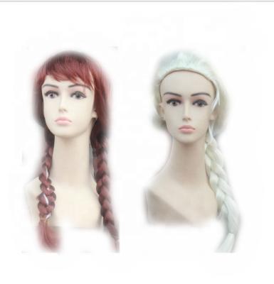 China Wig White Braided Frozen Elsa Wig For Adult Snow Queen for sale