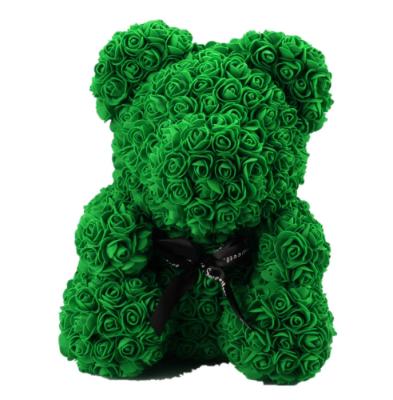 China Wholesale teddy bear rose foam teddybear roses teaddy bear 23cm for sale