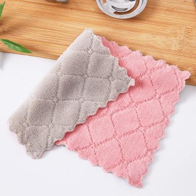 China Newest Sustainable Microfiber Fiber Towel Cleaning Towel for sale