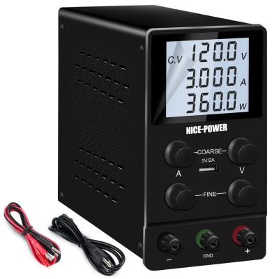 China CVâ ‰ ¤ New Technology 1%+10mV Nice Variable Power Sps1203D 120V 3A Industrial Digital Multimeterprogramable Power Supply DC for sale