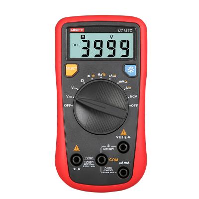 China china price multimeter mini UNIT UT136D 10A 500V digital multimeters professional mini multimeter tester for sale