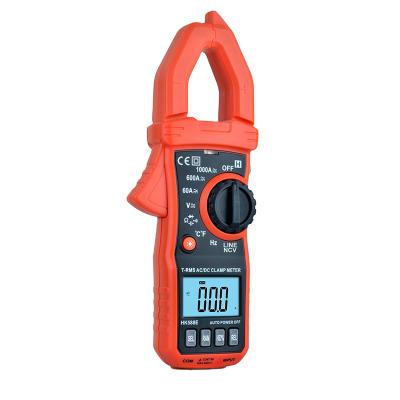 China Mini Digital Clamp Meters School Laboratory AC DC Auto Range Electrical Current-Voltage Capacitance Non-contact Multimeter HK588E for sale