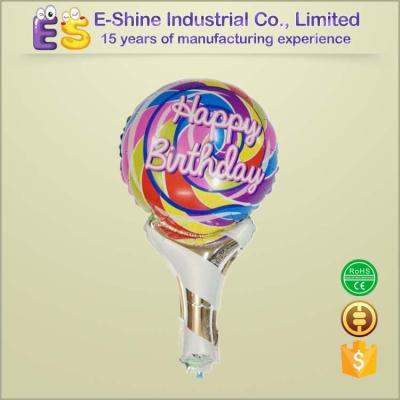 China All customized cute shaped balloon sticker for brithday for sale