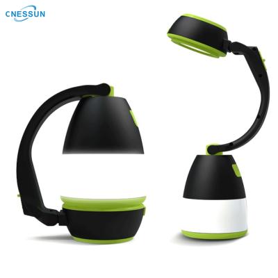 China Waterproof Rechargeable 3 in One USB Rechargeable 4 in 1 Lantern Desk Lamp Function Camping Light for sale