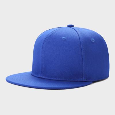 China Newspaper Used Hats Breathable Custom Bill Hat Hip Hop Flat Baseball Cap for sale