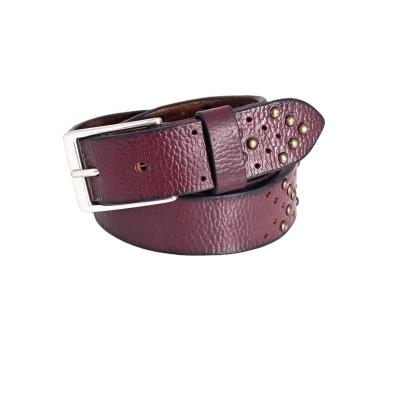 China Mini Clincher Design Genuine Leather Men's Daily Used Casual Wear Handmade Belts Belts and Accessories for sale